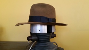 whiskey fedora side view
