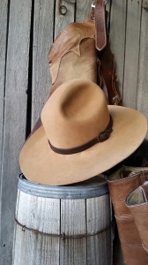 CAMEL Puncher Leather hat band shaps & boots